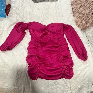 JONES DRESS - FUCHSIA - size large